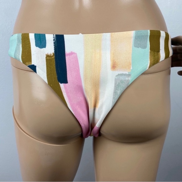 NEW THE BIKINI LAB STRIPED HIPSTER BIKINI BOTTOM - Picture 5 of 6